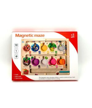 DUS-DREWNIANY LABIRYNT MAGNETYCZNY OWOCE 6931991129019