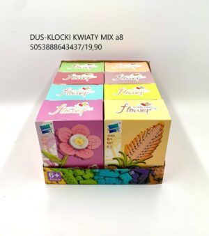 DUS-KLOCKI KWIATY MIX a8 5053888643437