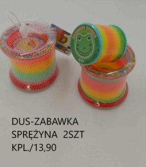 DUS-ZABAWKA SPRĘŻYNA  2SZT KPL.2023518217447