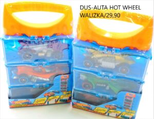 DUS-ZESTAW AUTA HOT WHEEL WALIZKA 5906874112595
