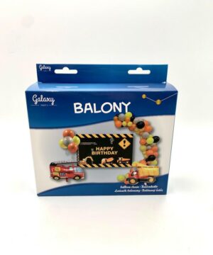 DUS-ZESTAW BALONÓW URODZ.AUTA BUDOWA 9981686628621