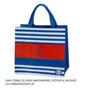 GAM-TORBA 23L PASKI MARYNARSKIE Z KOTWICĄ 34X36X20 a10 5908269502400