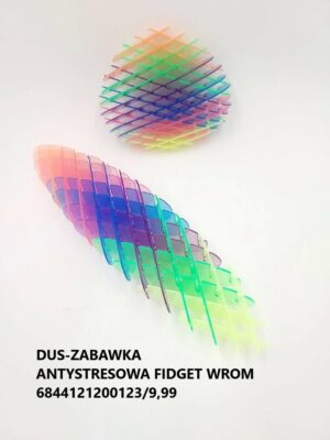 DUS-ZABAWKA ANTYSTRESOWA FIDGET WORM 6844121200123