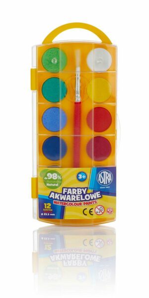 ASTRA-FARBY AKWARELOWE 12 KOL5900263220212