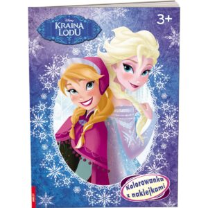 DISNEY — KRAINA LODU KOLOR. Z NAKLEJ.+3   ISBN: 978–83-253‑3280‑8