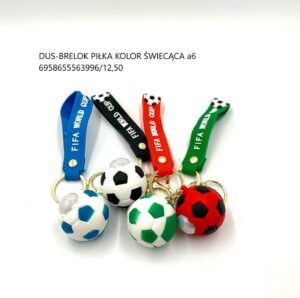 DUS-BRELOK PIŁKA KOLOR ŚWIECĄCA a6  6958655563996