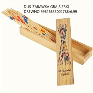 DUS-ZABAWKA GRA BIERKI DREWNO 9981683300278