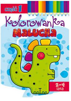LI-KOLOROWANKA MALUCHA A5 CZ 1ISBN 978–83-63126–39‑1