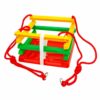 PIASEK-HUŚTAWKA PLASTIKOWA ZE SZCZEBELKAMI PLUS ZAPIĘCIE 5905914001400