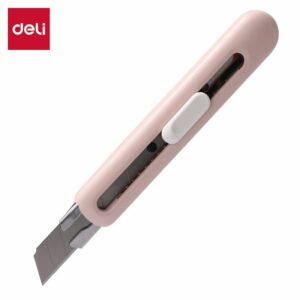 ARGO-NOŻYK BIUROWY EM530 LINFINI,RÓŻOWY,OSTRZE ŁAMANE 18MM 6942233659461