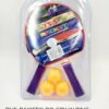 DUS-RAKIETKI DO GRY W&nbsp;PING PONG + 3&nbsp;PIŁKI 2025518106462