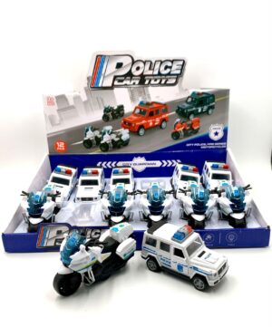 DUS-SAMOCHÓD TERENOWY POLICJA+ MOTOR POLICJA MIX  a12 8428947143710