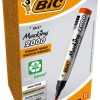 BIC MARKER PERMANENTNY K/OKR CZERWONY a12  3086129999712