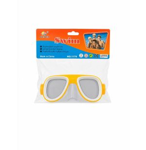 DUS-OKULARY DO PŁYWANIA Z  ZASŁONKĄ NA NOS NA BLISTRZE 2 9981683339001