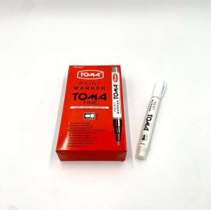 TOMA-MARKER OLEJOWY FINE BIAŁY CIENKI a12   5901133441713